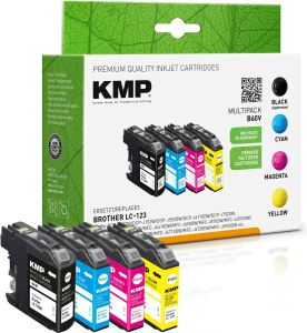 KMP 1525,4005 Druckerpatrone 4 Stück(e) Kompatibel Schwarz, Cyan, Magenta, Gelb