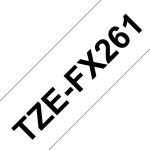 Brother TZE-FX261 Etiketten erstellendes Band Schwarz auf...
