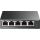 TP-Link TL-SG105MPE Netzwerk-Switch L2 Gigabit Ethernet (10/100/1000) Power over Ethernet (PoE) Schwarz