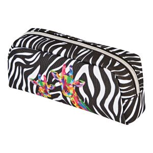 Herlitz Wild Neon Weiches Federmäppchen Polyester Schwarz, Weiß