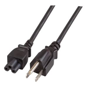 EFB Elektronik EK497.1,8 Stromkabel Schwarz 1,8 m Netzstecker Typ B C5-Koppler