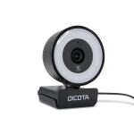DICOTA D32066 Webcam 5 MP 2592 x 1944 Pixel USB 2.0 Schwarz