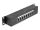 DELOCK 10" Kupplungs-Patchpanel 8 Port Cat.6