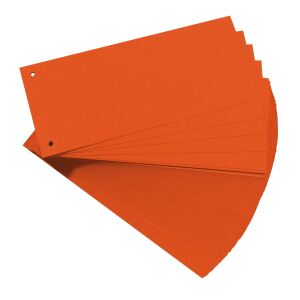 Herlitz 10843647 Trennblatt Karton Orange 100 Stück(e)