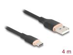 DeLOCK 81228 USB Kabel USB 2.0 4 m USB A USB C 0,48 Gbit/s Schwarz
