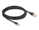 DeLOCK 81228 USB Kabel USB 2.0 4 m USB A USB C 0,48 Gbit/s Schwarz