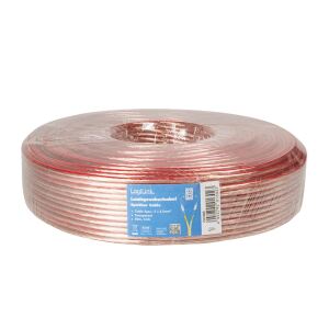 LogiLink CA1085 Audio-Kabel 50 m Transparent