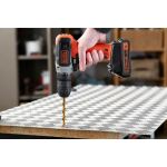 Black & Decker BCD001C1-QW Bohrmaschine Ohne Schlüssel Schwarz, Rot