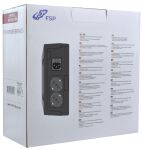 FSP Nano 800 Unterbrechungsfreie Stromversorgung (USV) Standby (Offline) 0,8 kVA 480 W 2 AC-Ausgänge
