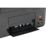 Inter-Tech MI-008 ITX Schwarz