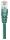 Intellinet Premium Netzwerkkabel, Cat6a, S/FTP, 100% Kupfer, Cat6a-zertifiziert, LS0H, RJ45-Stecker/RJ45-Stecker, 0,25 m, grün