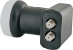 Schwaiger LNB2 Rauscharmer Signalumsetzer 11,70 - 12,75 GHz Schwarz