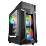 Sharkoon VG6-W RGB Midi Tower Schwarz