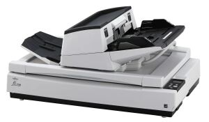Ricoh fi-7700 Flachbett- & ADF-Scanner 600 x 600 DPI A3 Schwarz, Weiß