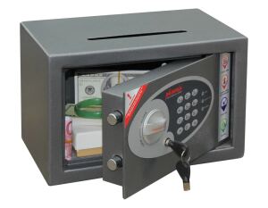 Phoenix Safe Co. Vela SS0801ED 10 l Stahl Graphit