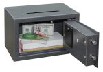 Phoenix Safe Co. Vela SS0801ED 10 l Stahl Graphit