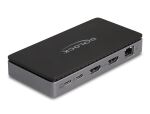 DELOCK USB Type-C Dockingstation 4K - Dual HDMI 85W