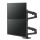 Ergotron LX Series LX Dual Stacking Arm, Tall Pole, Matte Black 101,6 cm (40") Tisch/Bank Schwarz