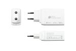 Alcasa PCA-W007W Ladegerät für Mobilgeräte Universal Weiß AC Schnellladung Drinnen