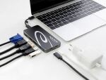 DELOCK USB Type-C 3.2 Dockingstation 4K HDMI + DP USB Hub