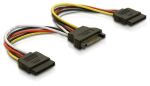 DeLOCK Cable Power SATA 15pin > 2x SATA HDD –...