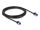 DELOCK RJ45 Netzwerkkabel Cat.6A S/FTP Slim 3m schwarz