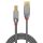 Lindy 36643 USB Kabel USB 2.0 3 m USB A USB B 0,48 Gbit/s Grau