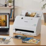 Canon RS40 Scanner mit Vorlageneinzug 600 x 600 DPI Weiß