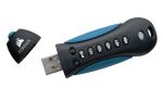 Corsair Padlock 3 USB-Stick 128 GB USB Typ-A 3.2 Gen 1 (3.1 Gen 1) Schwarz, Blau