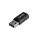 Lindy 71264 Kabeladapter USB Type A USB Type C Schwarz