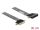 DELOCK Riser Karte PCI Expr.x4 zu x4 mit flexiblem Kab. 30cm
