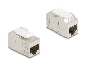 DELOCK Keystone Modul Kupplung RJ45 Buchse zu RJ45 Buchse Ca