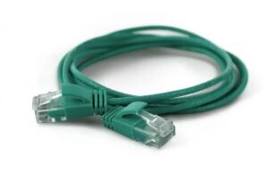 Wantec 7326 Netzwerkkabel Grün 0,5 m Cat6a U/UTP (UTP)