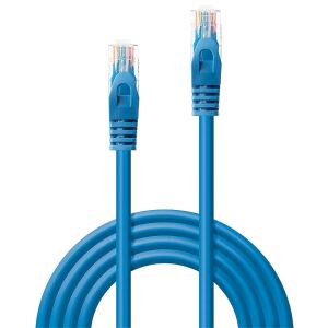 Lindy 48175 Netzwerkkabel Blau 5 m Cat6 U/UTP (UTP)