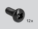 DELOCK 19" Wandhalterung 3 HE faltbar schwarz