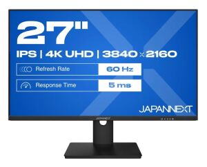 JAPANNEXT JN-IPS270UHD60F Computerbildschirm 68,6 cm (27") 3840 x 2160 Pixel 4K Ultra HD LED Schwarz