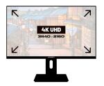 JAPANNEXT JN-IPS270UHD60F Computerbildschirm 68,6 cm (27") 3840 x 2160 Pixel 4K Ultra HD LED Schwarz