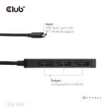 CLUB3D USB-C® to Triple DisplayPort™ MST Hub 4K60Hz