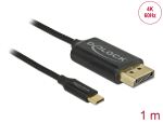 DELOCK USB Kabel Type-C zu DisplayPort 4K 60 Hz 1 m koaxial