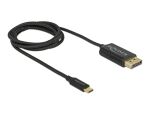 DELOCK USB Kabel Type-C zu DisplayPort 4K 60 Hz 1 m koaxial