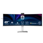 Philips 49B2U6903CH/00 Computerbildschirm 124,5 cm (49") 5120 x 1440 Pixel Dual QHD LCD Grau
