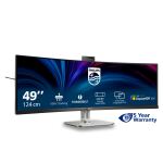 Philips 49B2U6903CH/00 Computerbildschirm 124,5 cm (49") 5120 x 1440 Pixel Dual QHD LCD Grau