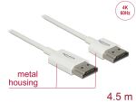 DELOCK HDMI-Kab. HighSp. Ethernet A->A 4K 3D 4,5m...