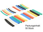 DELOCK Schrumpfschlauch Sortiment 50-teilig farbig Tü