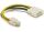 DeLOCK Cable P4 male > Molex 4pin male Mehrfarbig 0,13 m