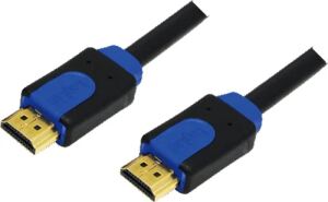LogiLink CHB1103 HDMI-Kabel 3 m HDMI Typ A (Standard) Schwarz, Blau