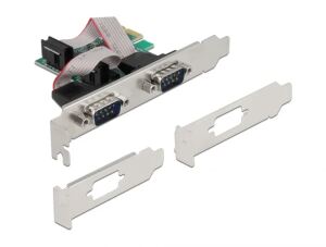 DELOCK PCI Express x1 Karte zu 2 x Seriell RS-232
