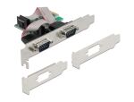 DELOCK PCI Express x1 Karte zu 2 x Seriell RS-232