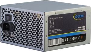 Inter-Tech Coba CES-350B Netzteil 350 W 20+4 pin ATX ATX Silber