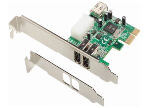 Dawicontrol DC-1394 PCIe Schnittstellenkarte/Adapter IEEE 1394/Firewire
